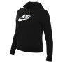 Women’s Hoodie Nike FLC GX STD PO HDY DQ5775 010 Black | Tienda24 Tienda24.eu