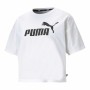 Damen Kurzarm-T-Shirt Puma Weiß L | Tienda24 Tienda24.eu