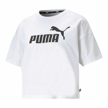 Women’s Short Sleeve T-Shirt Puma White L | Tienda24 Tienda24.eu