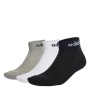 Sportsocken Adidas 3P IC1304 Grau | Tienda24 Tienda24.eu