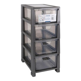 File Cupboard Bisley Anthracite A4 Metal Steel 67 x 41 x 40 cm | Tienda24 Tienda24.eu