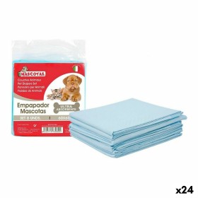 Saugende Unterlage Trixie 40 x 60 cm Blau Weiß Cellulose (7 Stücke) | Tienda24 Tienda24.eu