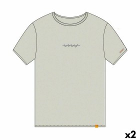 Camiseta de Manga Corta Hombre Sparco FRAME Blanco | Tienda24 Tienda24.eu