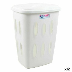 Laundry Basket Beige Plastic 50 L 44 x 56 x 41 cm (12 Units) | Tienda24 Tienda24.eu