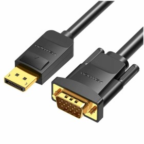 Adaptateur DisplayPort vers VGA Vention HBLBG Noir 1,5 m de Vention, Câbles DisplayPort - Réf : S9910559, Prix : 8,70 €, Remi...