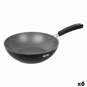 Frigideira Wok Ballarini 75002-815-0 Antracite Aço inoxidável Alumínio Ø 30 cm (1 Unidade) | Tienda24 Tienda24.eu