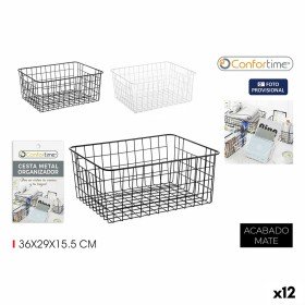 Bote para Utensilios de Cocina Versa Gris 8,5 x 17,6 x 15 cm ABS Bambú | Tienda24 Tienda24.eu