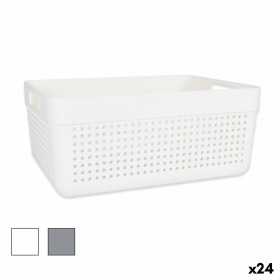 Capazo de Plástico Multiusos Plastiken 88102 Rosa 42 L | Tienda24 Tienda24.eu