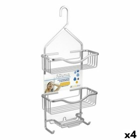 Rutschfeste Duschmatte Weiß PVC 68 x 1 x 36 cm (6 Stück) | Tienda24 Tienda24.eu