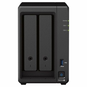 Almacenamiento en Red NAS Synology DS723+ Negro AM4 Socket: AMD Ryzen™ AMD Ryzen R1600 de Synology, Almacenamiento conectado ...