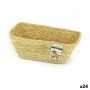 Multi-purpose basket Privilege Seagrass Rectangular 14 x 9 x 7,5 cm (24 Units) | Tienda24 Tienda24.eu