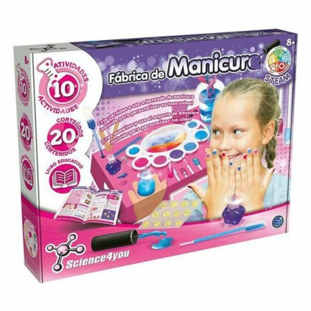 Set de manicure Crea tus Esmaltes Science4you 80002646 | Tienda24 Tienda24.eu