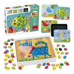 Building Blocks Game 20 Pieces 1,4 x 8,6 x 31 cm Wood | Tienda24 Tienda24.eu