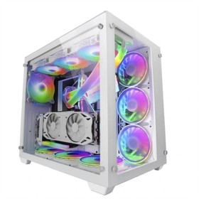 Caixa Semitorre ATX Mars Gaming MCV3W Branco RGB de Mars Gaming, Caixas para computador de secretária - Ref: S9911344, Preço:...