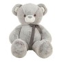 Urso de Peluche Cinzento Cor de Rosa Poliéster Acrílico 75 cm | Tienda24 Tienda24.eu