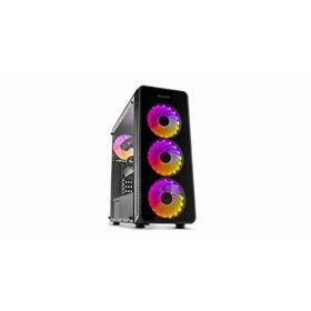 Boîtier ATX semi-tour Nox NXHUMMERTGM LED RGB Noir de Nox, Boîtiers pour ordinateurs de bureau - Réf : S9911933, Prix : 71,93...