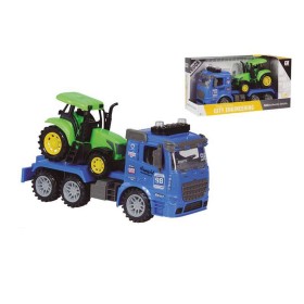 Camion con Gru Luci con suono Trattore 30 x 10 x 16 cm (30 x 10 x 16 c