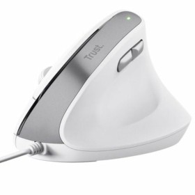 Souris Optique Ergonomique Trust Bayo II Blanc de Trust, Souris - Réf : S9912055, Prix : 26,09 €, Remise : %