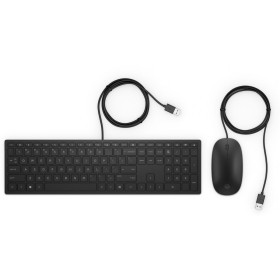 Teclado e Rato HP 4CE97AA Preto de HP, Packs de teclado e rato - Ref: S9912074, Preço: 42,75 €, Desconto: %