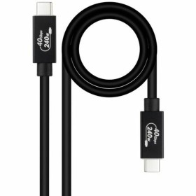 Cable USB NANOCABLE 10.01.5001 Negro 1 m (1 unidad) de NANOCABLE, Cables USB - Ref: S9912557, Precio: 8,43 €, Descuento: %