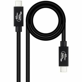 Câble USB NANOCABLE 10.01.5002 Noir 1,8 m (1 Unité) de NANOCABLE, Câbles USB - Réf : S9912558, Prix : 10,29 €, Remise : %