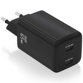 Wall Charger Aisens ASCH-65W2P040-BK Black 65 W (1 Unit) by Aisens, Chargers - Ref: S9912633, Price: 17,22 €, Discount: %