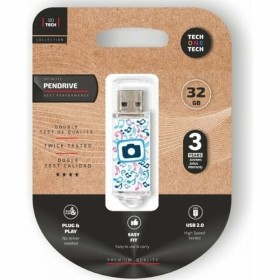 Clé USB Tech One Tech TEC4020-32 32 GB de Tech One Tech, Clés USB - Réf : S9913115, Prix : 6,40 €, Remise : %