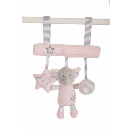 Expositor de Porta Peluche Elefante Cor de Rosa 25cm | Tienda24 Tienda24.eu