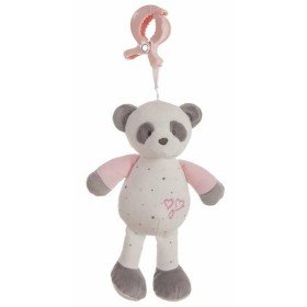 Rattle Cuddly Toy 2 Units Monkey 18 cm | Tienda24 Tienda24.eu