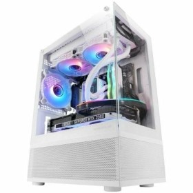 Boîtier ATX semi-tour Mars Gaming MCSEW Blanc de Mars Gaming, Boîtiers pour ordinateurs de bureau - Réf : S9913582, Prix : 46...