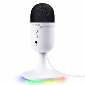 Microphone Trust GXT 234W Yunix Blanc de Trust, Microphones - Réf : S9913958, Prix : 39,64 €, Remise : %