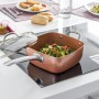 All-Purpose Copper Pan Set 5 in 1 Coppans InnovaGoods 4 Pieces | Tienda24 - Global Online Shop Tienda24.eu