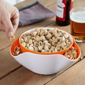 2-in-1 Snack Bowl InnovaGoods 2 Pieces by InnovaGoods, Bowls and large cups - Ref: V0101112, Price: 7,25 €, Discount: %