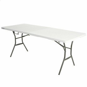 Mesa de apoio Zoe Preto Cinzento Aço 60 x 60 x 70 cm | Tienda24 Tienda24.eu