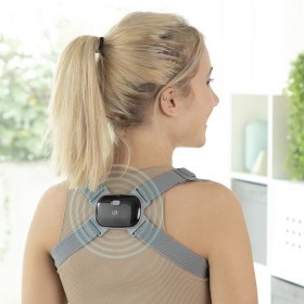 Intelligenter wiederaufladbarer Haltungstrainer mit Vibration Viback InnovaGoods von InnovaGoods, Rückenstütze, Kragen und Sc...