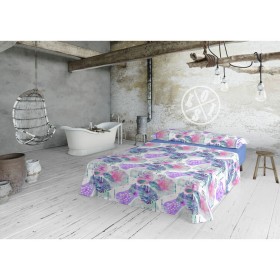 Capa de almofada Happy Home LISOS COTTON Branco Solteiro 144 Fios 90 cm | Tienda24 - Global Online Shop Tienda24.eu