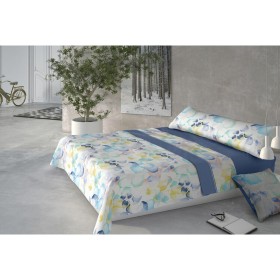 Duvet cover set Pierre Cardin HOJARASCA Blue Single 3 Pieces by Pierre Cardin, Quilts and quilt covers - Ref: D2101826, Price...