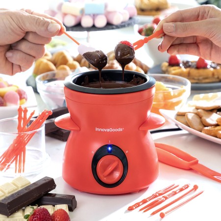 Chocolate Fondue with Accessories Fonlat InnovaGoods | Tienda24 - Global Online Shop Tienda24.eu