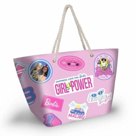 Beach Bag Karactermania Barbie Soleil Malibu 37 x 52 x 17 cm | Tienda24 Tienda24.eu