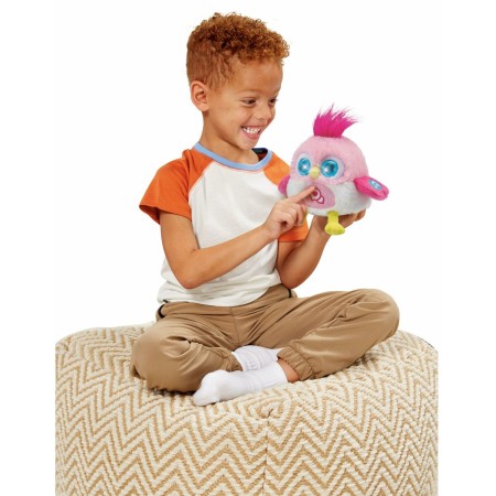 Soft toy with sounds Vtech Lolibirds Lolito Pink | Tienda24 Tienda24.eu