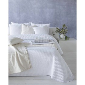 Bedspread (quilt) Hosteline AGNES White Single (1 Piece) by Hosteline, Blankets and bedcovers - Ref: D2101926, Price: 48,99 €...