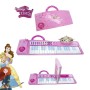 Piano de brincar Disney Princess Eletrónico Dobrável Cor de Rosa | Tienda24 Tienda24.eu