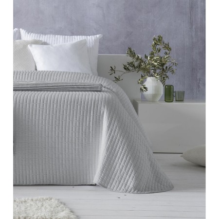 Colcha Hosteline AGNES Gris Perla Cama de 105 (1 Pieza) de Hosteline, Mantas y colchas - Ref: D2101930, Precio: 53,99 €, Desc...