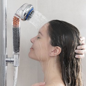 Éco-douche Minérale Multifonction avec Germanium et Tourmaline Pearal InnovaGoods de InnovaGoods, Accessoires pour la douche ...