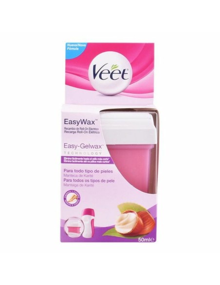 Cartucho de Cera Easy Wax Veet Easy Wax (50 ml) | Tienda24 Tienda24.eu