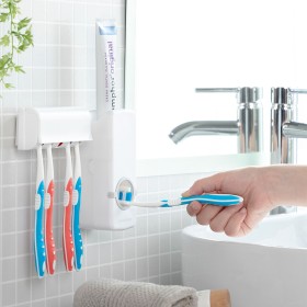 Toothpaste Dispenser and Holder Diseeth InnovaGoods by InnovaGoods, Stands and dispensers - Ref: V0103572, Price: 4,19 €, Dis...