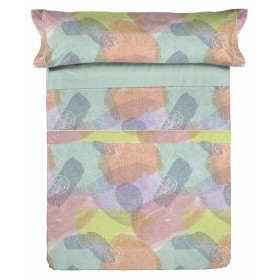 Funda de almohada Happy Home MIX COLORS Lila Cama de 90 144 Hilos 90 cm | Tienda24 - Global Online Shop Tienda24.eu