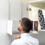 Badezimmerspiegel mit LED-Licht und 360 ° -Sicht SelfKut InnovaGoods | Tienda24 - Global Online Shop Tienda24.eu