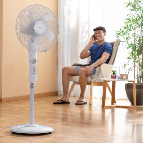 Freestanding Fan InnovaGoods Freshinn White 45 W by InnovaGoods, Pedestal Fans - Ref: V0103699, Price: 34,63 €, Discount: %