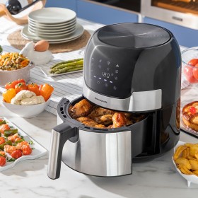 Heißluftfritteuse InnovaGoods Fryinn 3500 Schwarz 1400 W 3,5 L Edelstahl von InnovaGoods, Heißluftfritteusen - Ref: V0103715,...